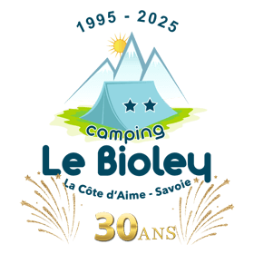 Camping 2 étoiles Le Bioley à La côte d'Aime en Savoie